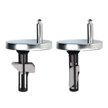Couvercle de toilette, attaches à boucles à vis, sièges de