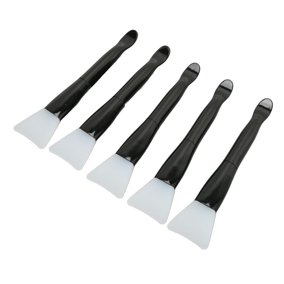 Cream Silicone Double Ended Makeup Brush Set 10 Pcs Soft Face & Cosmetic Applicators