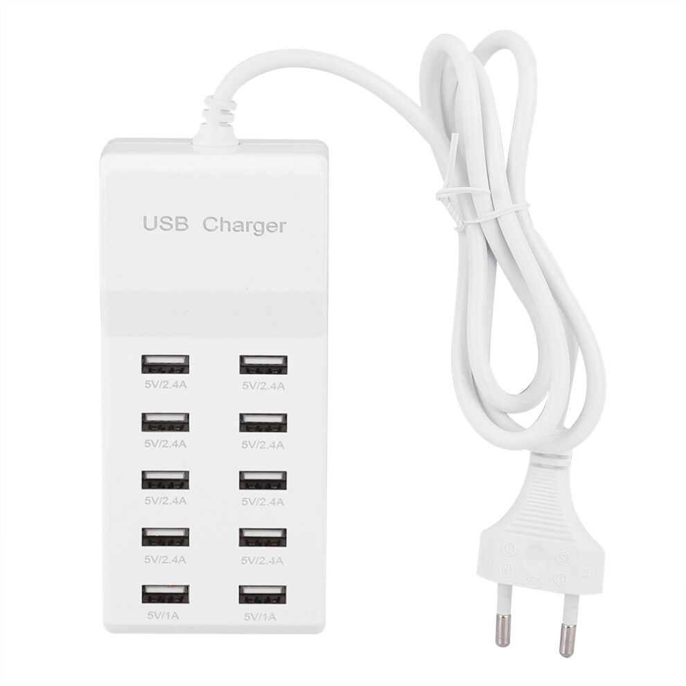 Overload Protection Usb Charging Station, Fire-Resistant Material For Safe Charging, Advanced Technology Ensures Ultra Powerful Performance, Portable 9433291947418