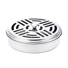 Coil Holder for Outdoor Adventures, High-quality Stainless Steel Portable Mosquito Coil Holder for Slow and Stable Burning