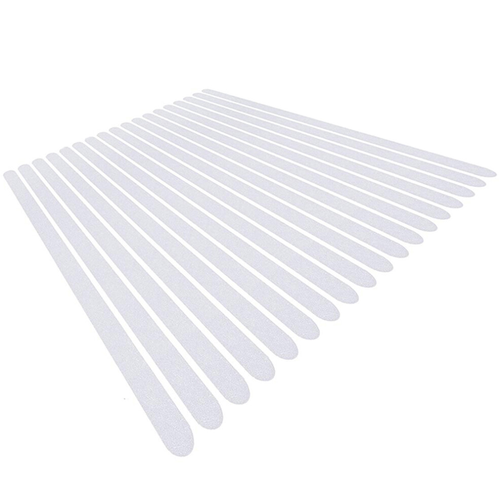 Anti-Slip Strips, Safe Shower Treads for Bathroom Tub Floors, Bathtub Non Slip Stickers, Strength Adhesive Grip Appliques for Senior Adult