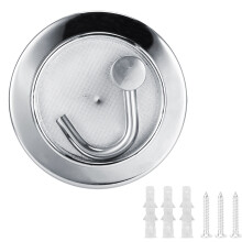 Elegant Coat Rack Wall Mount With High Quality Stainless Steel And Rubber Stopper For Wide Application