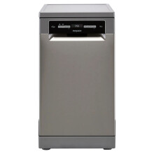 Hotpoint HSFO3T223WXUKN Slimline Dishwasher - Stainless Steel Effect