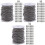 3 Sets Bead Chain Fan Tag Stainless Steel 3