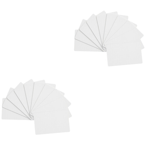 20 Pcs Blank Tag Ntag215 Contactless Ic Smart (White) 2