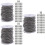 3 Sets Bead Chain Fan Tag Stainless Steel 7