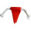 2 Strings Quarantine Warning Flag Pendant Portable Polyester 1