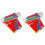 2 Strings Quarantine Warning Flag Pendant Portable Polyester 2