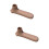 2 Pack Silicone Anti-Collision Door Handle Bumper Protective Cover 9