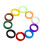 3 Pieces Small Key Ring Keys Organization Cover Accessories 1