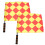 6 Pcs Football Flags Referee Flags Referee Equipments Signal Flags 1