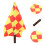 6 Pcs Football Flags Referee Flags Referee Equipments Signal Flags 9