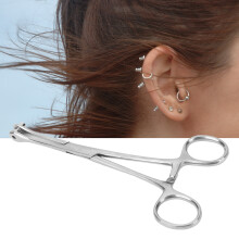 Pinze per piercing di alta qualità in acciaio inossidabile alimentare per uso in salone