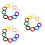 3 Pieces Small Key Ring Keys Organization Cover Accessories 7