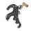 Aluminum Alloy 4-Finger Adjustable Compound Bow Release Aids Black 1