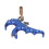 Aluminum Alloy 4-Finger Adjustable Bow Release Aid Blue 6