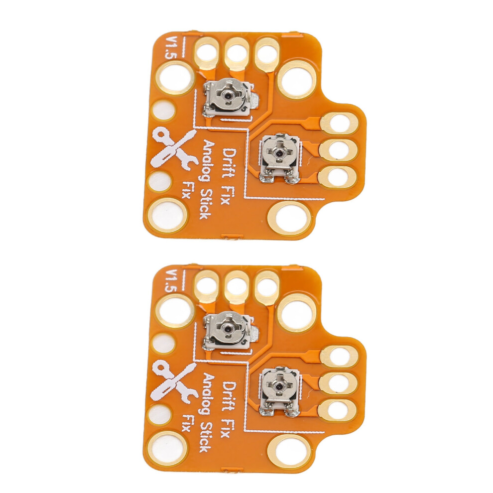 Universal Gamepad Joystick Drift Repair Board For Ps4/Ps5/Xbox, 1.9X1.8x0.2cm, 2Pcs Gold 5051381144789