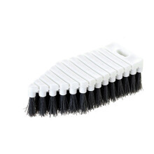 Cepillo para piscinas con cerdas de nailon, mango ergonómico para un agarre cómodo, cerdas resistentes con grapas de acero inoxidable, apto para