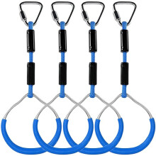 Adventure Playground Set, Rings Toys Swing For Outdoor Backyard Obstacle, Colorful Climbing Gymnastic For Kids, Enhance Arm Strength And Coordination