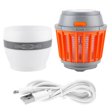 Mosquito Eliminator, Bug Zapper with UV Light, Portable Rechargeable Waterproof Pest Control for Indoor & Outdoor Use, Silent Operation, Eco Friendly