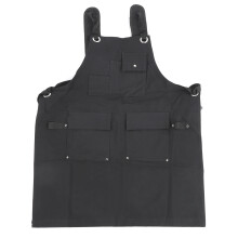 Versatile Canvas Apron for Men & Women, Chemical Resistant Apron with Strategically Placed Pockets, Adjustable Strap for Optimal Comfort (Size: XL)