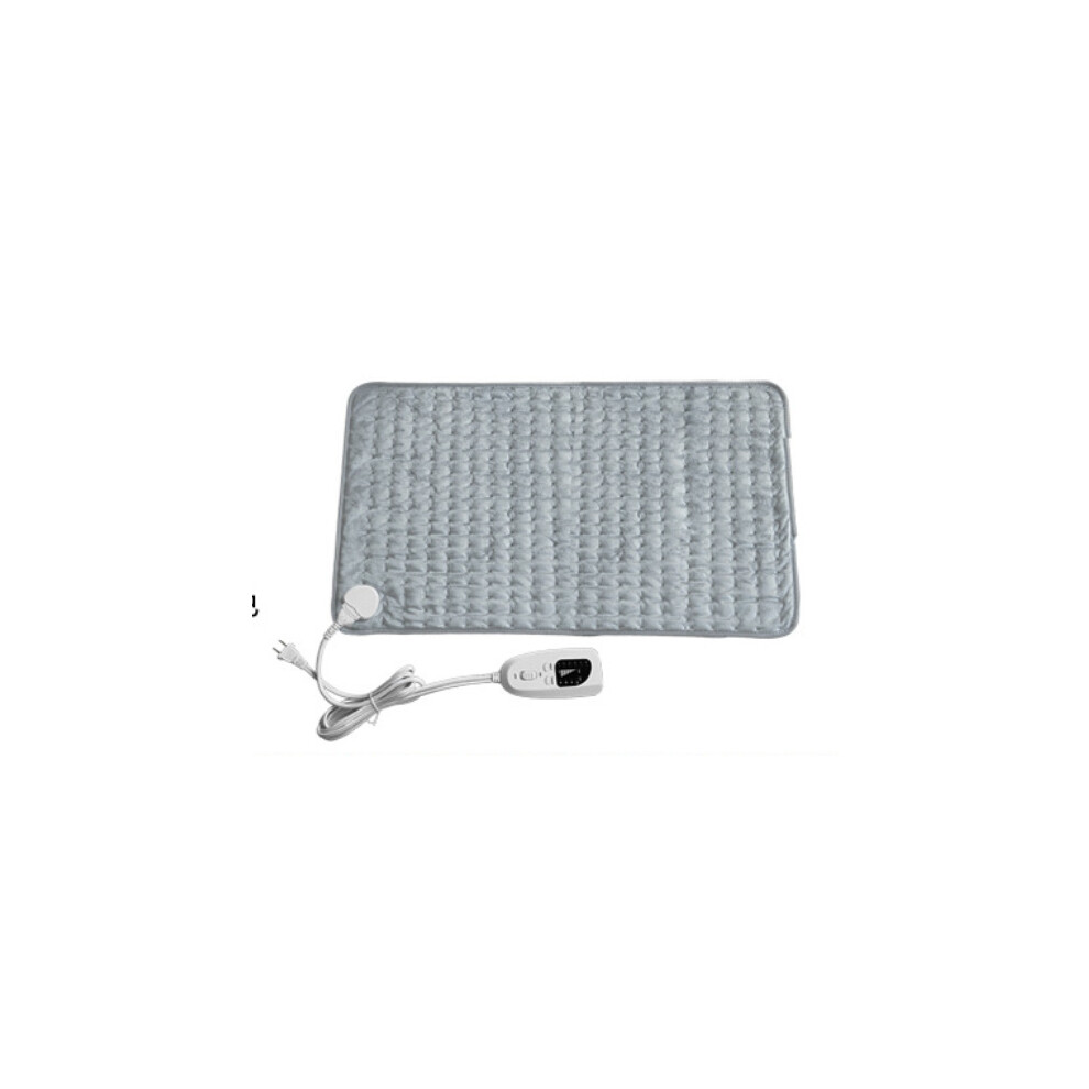 Auto Shut Off Electric Heating Pad for Therapeutic Warmth, 4 Timer Settings with 6 Temperature Levels, Moist Heated Pad for Neck Back Leg Support,