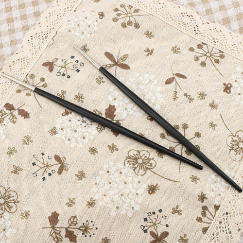 Υγιεινό και ανθεκτικό chopstick από ανοξείδωτο ατσάλι, επιμετάλλωση κενού Ti λεπτή αφή 2