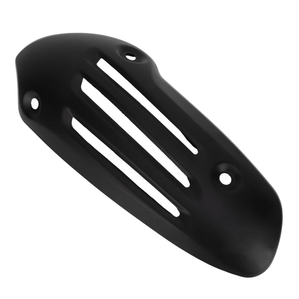 Premium Stainless Steel Exhaust Heat Shield For Vespa Primavera Sprint 125 150 Black 5001372620570