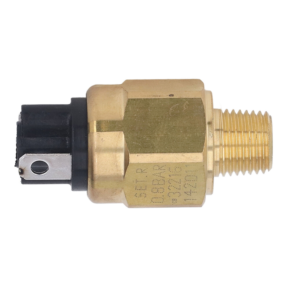 Brass Excavator Pressure Sensor Switch 0.8Bar Replacement For Liugong 7661381147574