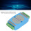 8DI 8DO Digital Input Output Optocoupler RS485 Control Module 125x70x30mm 8