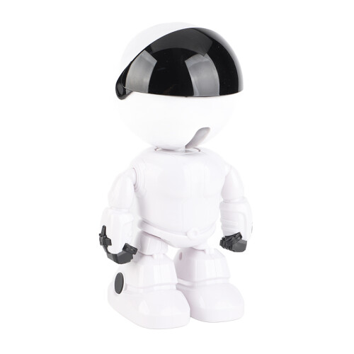 Robot Shape Wireless WiFi Camera 1080P HD, 2-Way Audio, 355 Horizontal