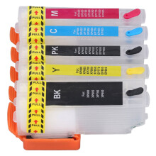 5 Stück Drucker-Tintenkartuschen-Set, Stabil Chips, 5 Farben Nachfüllset, T3351-T3364