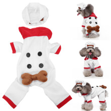 Pet Warm Clothes Set for Small-Medium-Large Dogs, Polyester, Colorful Christmas Hat