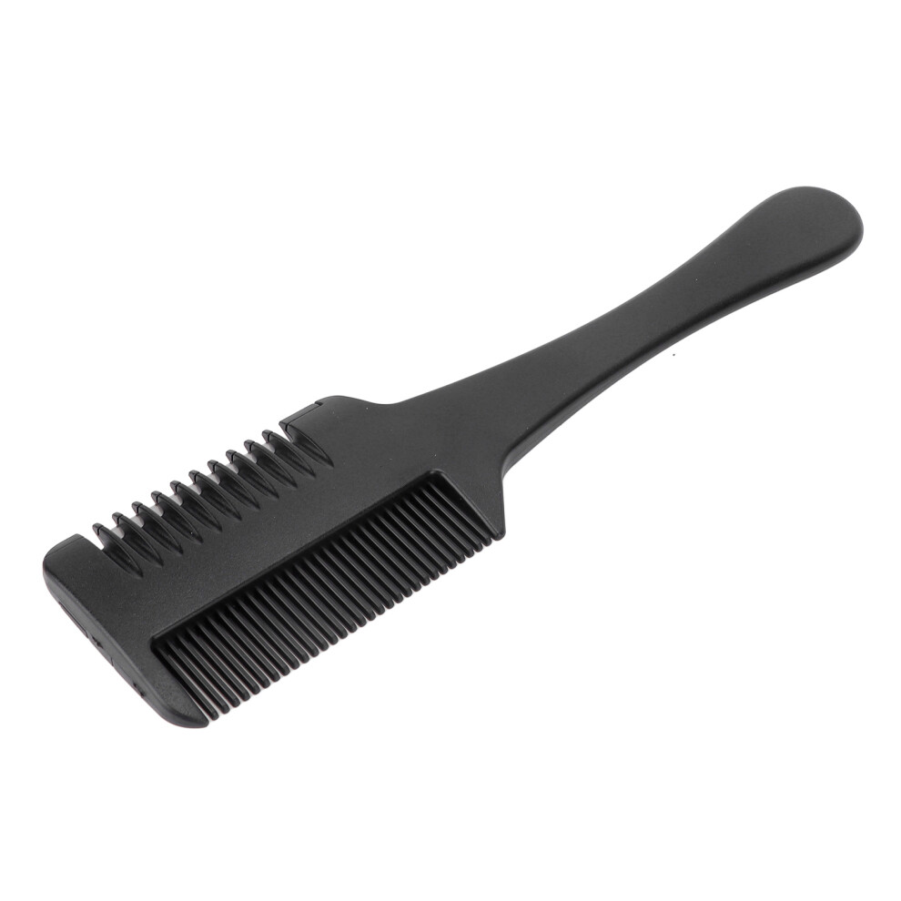 Unisex Professional Grade Hair Thinning Razor Comb, Anti-Rust Stainless Steel Dual-Function Hair Trimmer For Home Salon Haircut Styling