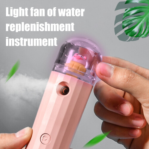 Nano Mist Ψεκαστήρας Ηλεκτρικός Nano Mist Φορητός Mister Προσώπου με Επαναφορτιζόμενο Μίνι 1