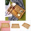 Bandeja para servir comida de bambú. Ambiente rústico natural. Material ecológico y fácil de limpiar. Color elegante que complementa la 8