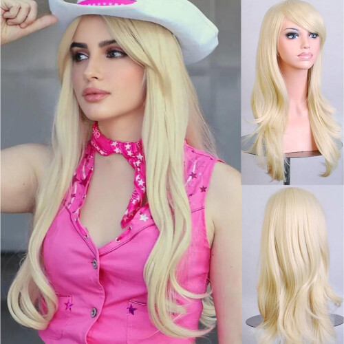 Κομψό αξεσουάρ κοστουμιού, περούκα cosplay για γυναίκες και κορίτσια με ανθεκτική 2