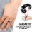 Calmi Sleep, Μαγνητικός Δακτύλιος για Unisex, Συσκευή κατά του ροχαλητού με λεμφική 6