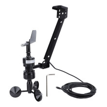 Wind Speed Sensor With Accurate Measurement High Performance Three Cup Structure, Environmental Protection Design Avoid Corrosion And Electromagnetic