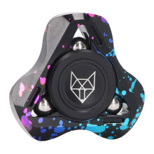 Multicolor Metal Fidget Hand Toy Stress Relief Sensory 4x4cm