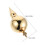 Goldener Gartenflaggenmast Robustem 3