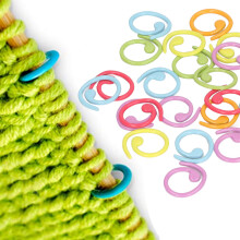 30 Stück leuchtende Maschenmarkierer zum Stricken und Häkeln – DIY Markierungen