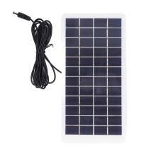 Draagbaar zonnepaneel, 5W USB-zonne-energie noodlader voor buiten, compact en draagbaar ontwerp voor diverse kleine apparaten, zeer efficiënte