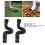 Extendable Gutter Downspout Extension 2 Soft Hose Black ABS 9