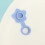 Faltbare Babybadewanne mit Temperatursensor, 1