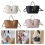 Women Bag Korean Styles Shoulder Bag Solid Color-Beige 3