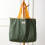 Large Capacity Shopping Bag with Drawstring Closure-Blue L 7