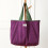 Large Capacity Shopping Bag with Drawstring Closure-Blue L 6