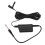 Professional Omnidirectional Lavalier Microphone, 5m Cable, Black 5