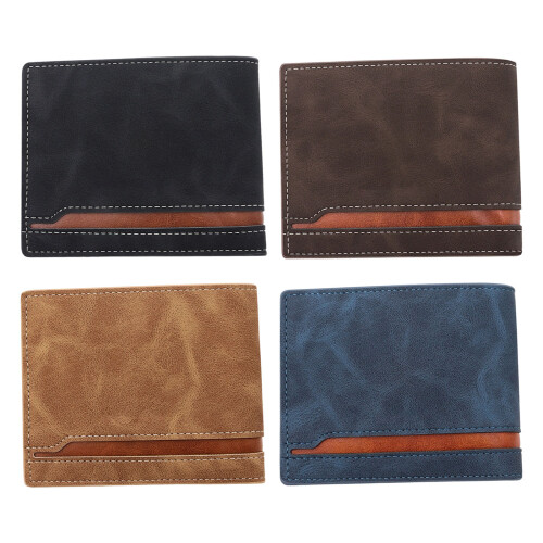 Lightweight Men's Wallet With Multi Card Slots and-Deep coffee 1